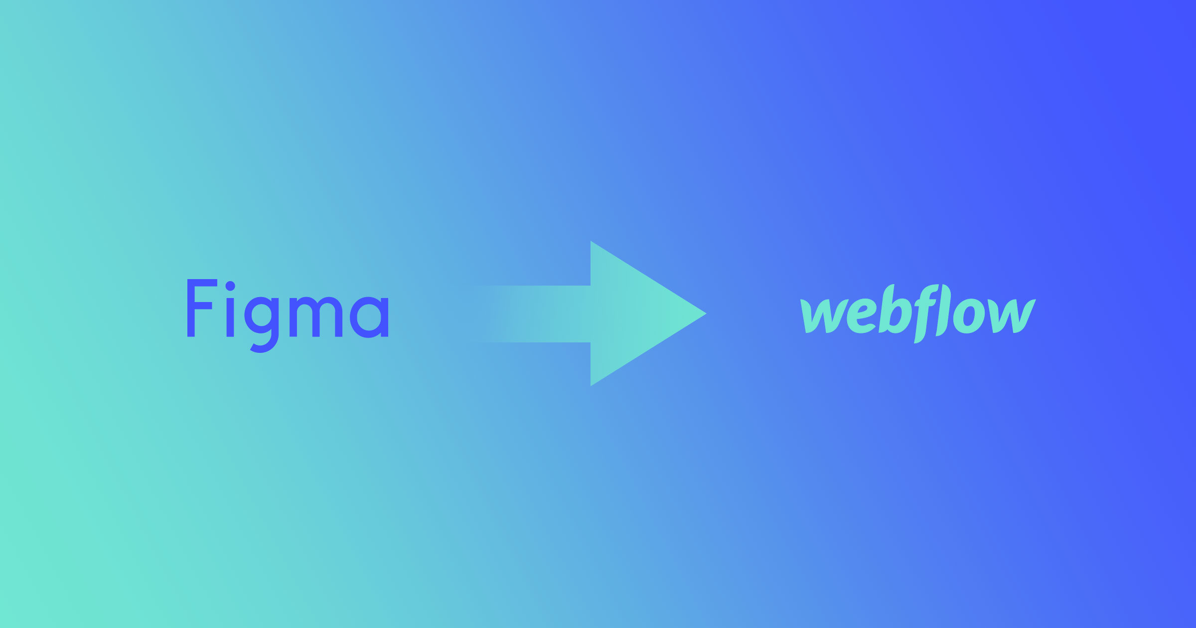 How to Export Figma Design into Webflow