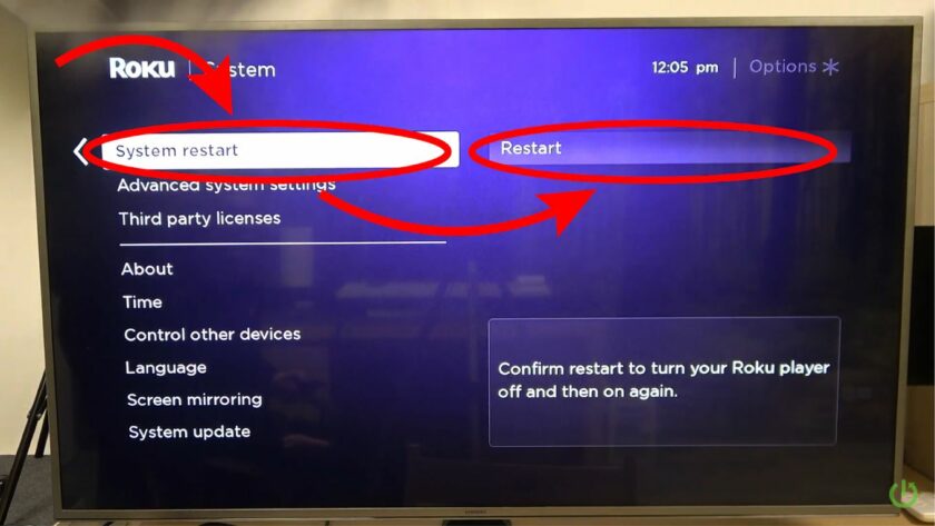 clear roku tv cache